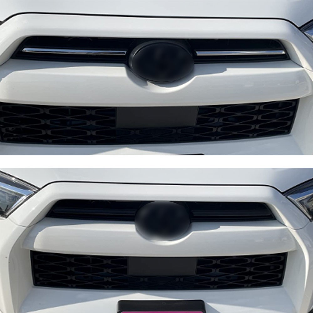 For 4Runner Road Overlay Kit Matte Black Out Front Grill Insert Trim Cover 20-24