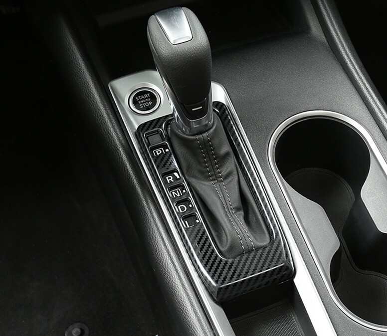 For Nissan Altima Teana 19-25 Carbon Fiber Steel Middle Console Gear Shift Frame