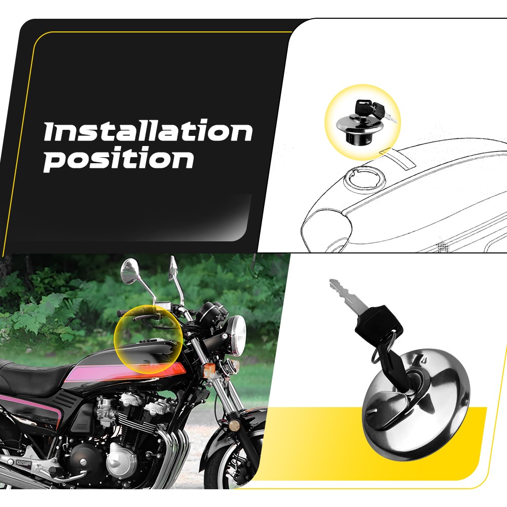 Fuel Gas Tank Cap For Harley-Davidson CVO Limited Ultra Classic 2009-2023 1-5X