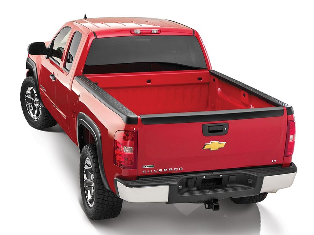 Husky Ridged Bed Rail Caps Fit 07-14 Sierra 1500-3500 8′ NB,No Flareside/w/Holes