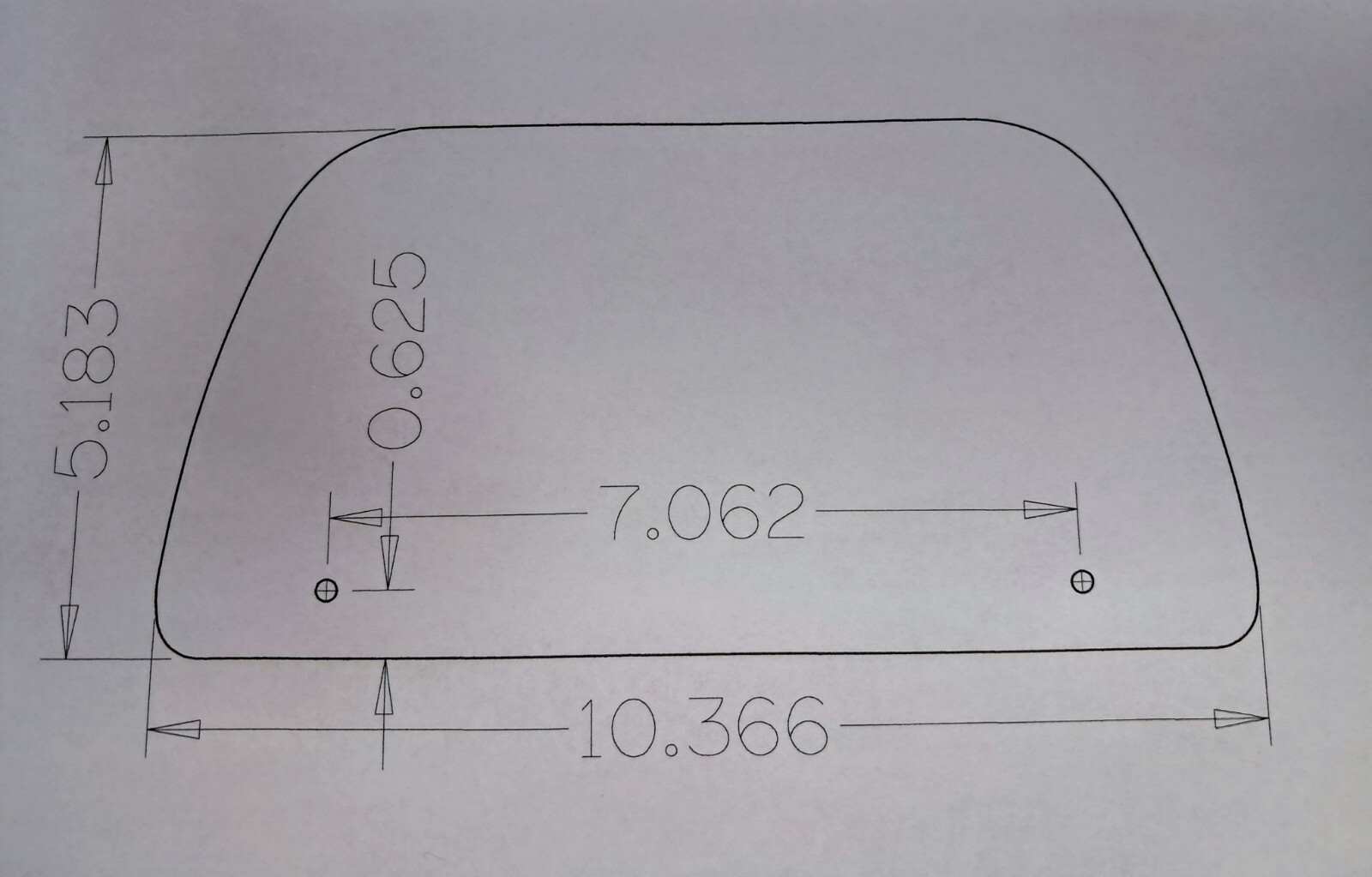 NEW WIND WINGS FOR MG TC, MG TD, and MG TF 1946-1955 *CLEAR*