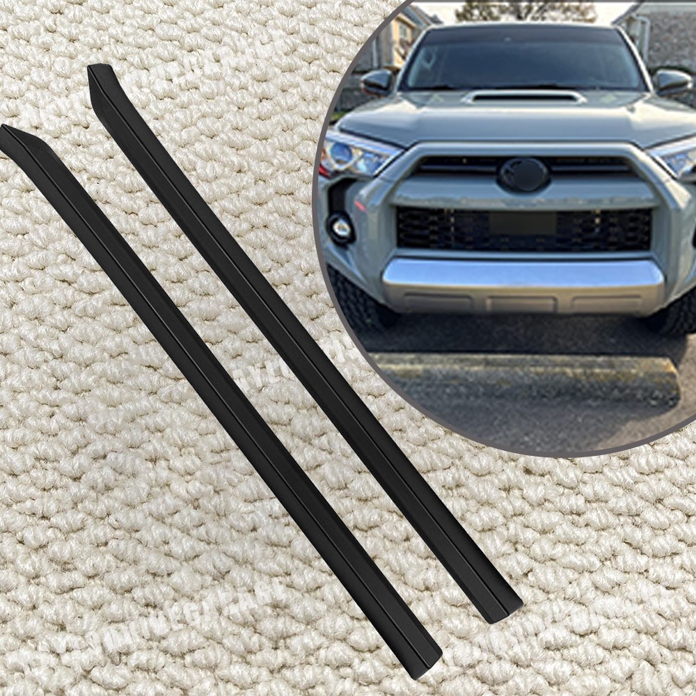 For 4Runner Road Overlay Kit Matte Black Out Front Grill Insert Trim Cover 20-24