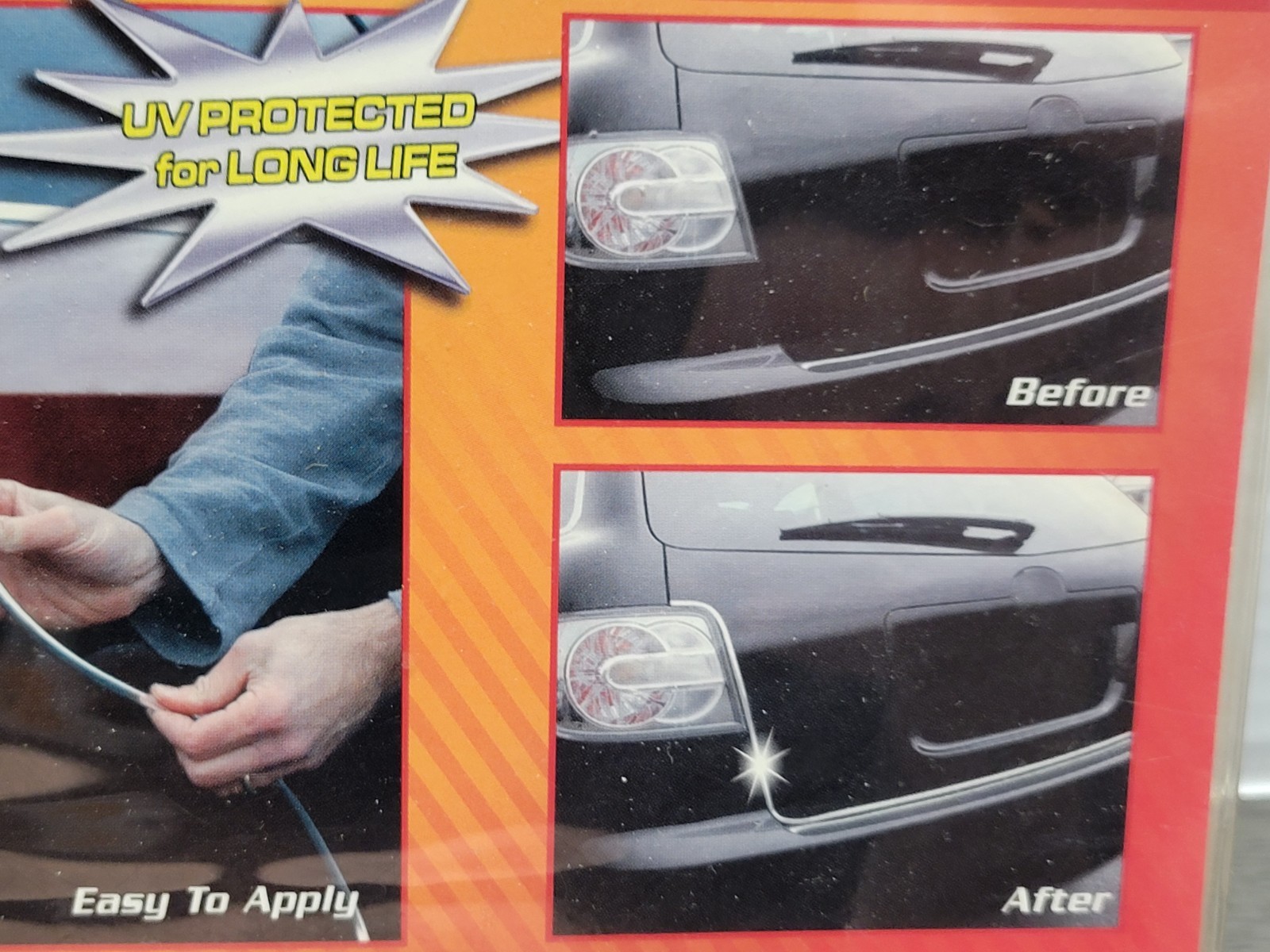 Cowles T5605 Chrome U Channel Edge Trim 18′ for protecting your car door edges