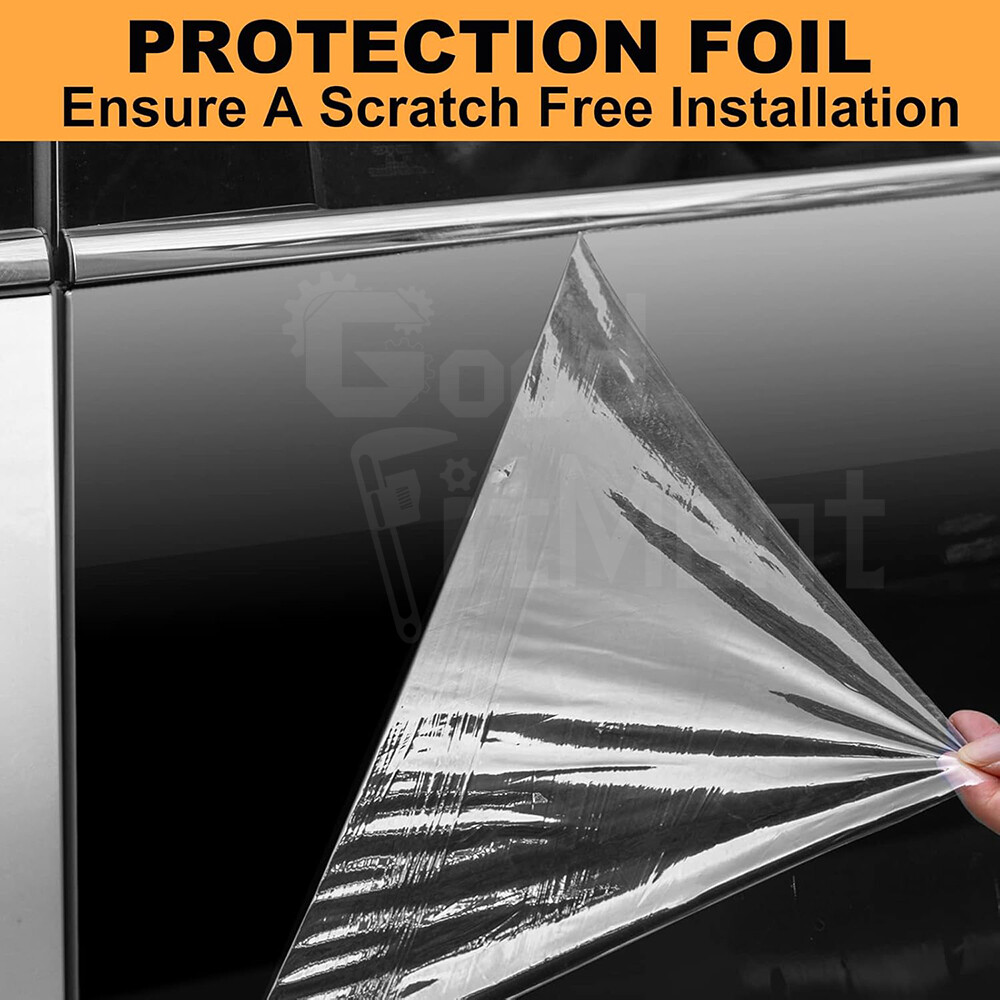 High Glossy Vinyl Film Car Wrap Sticker Decal DIY Bubble Free Air Release Gloss