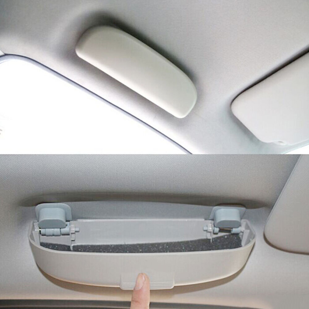 Universal Car Sunglasses Case Holder Organizer Glasses Cage Storage Box Parts