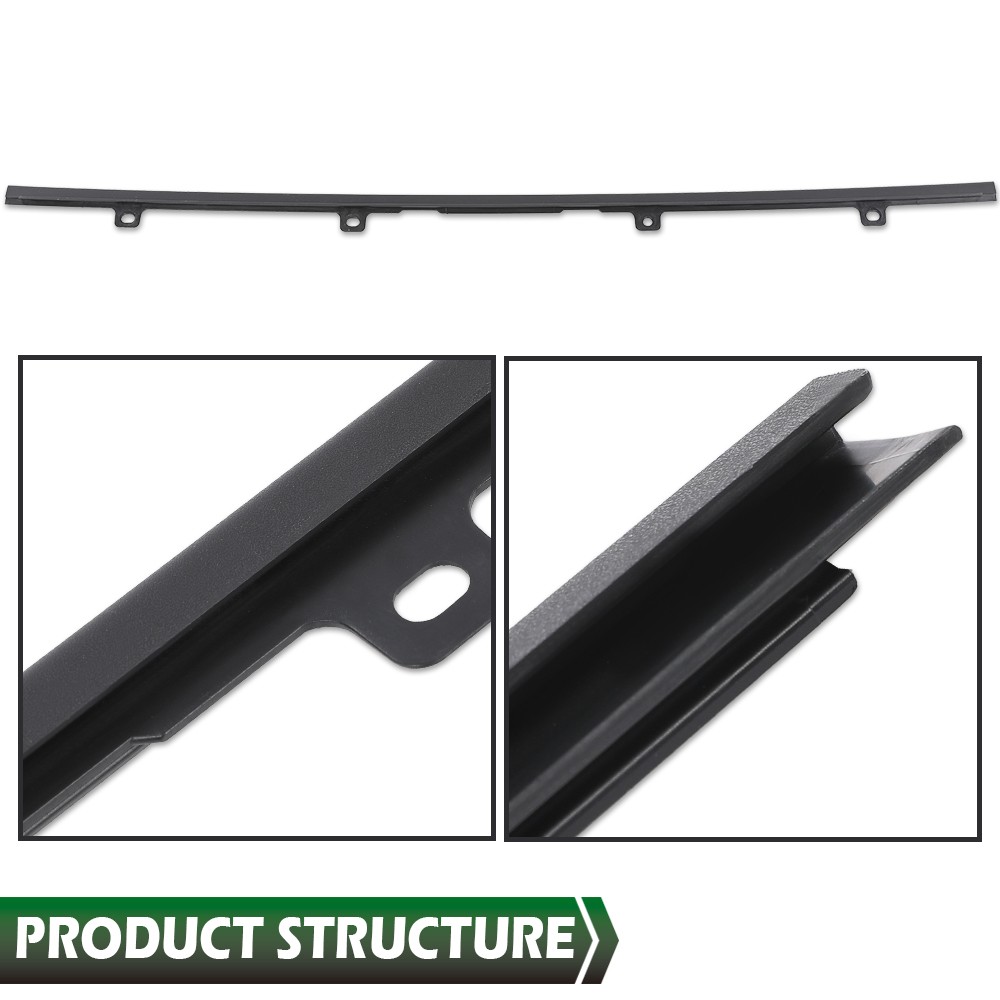 For 2017-2022 Ford Super Duty F250 F350 Flex Step Tailgate Molding Cover Cap Kit