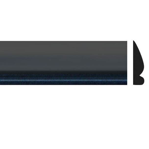 Cowles 1/2″ Flat Wheel Well Molding, 20 Feet – Black