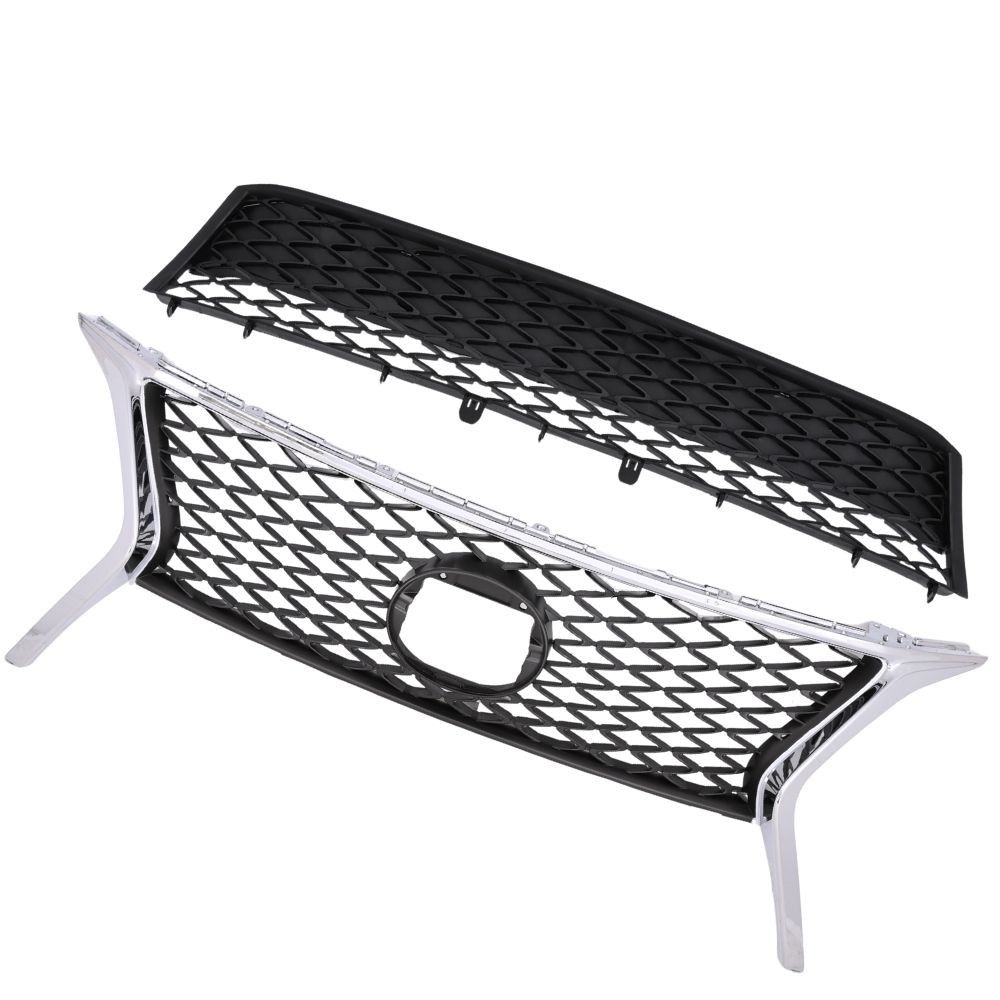 For Lexus RX350 F-Sport 2013-2015 Front Upper+Lower Grille 531010E150 531120E110