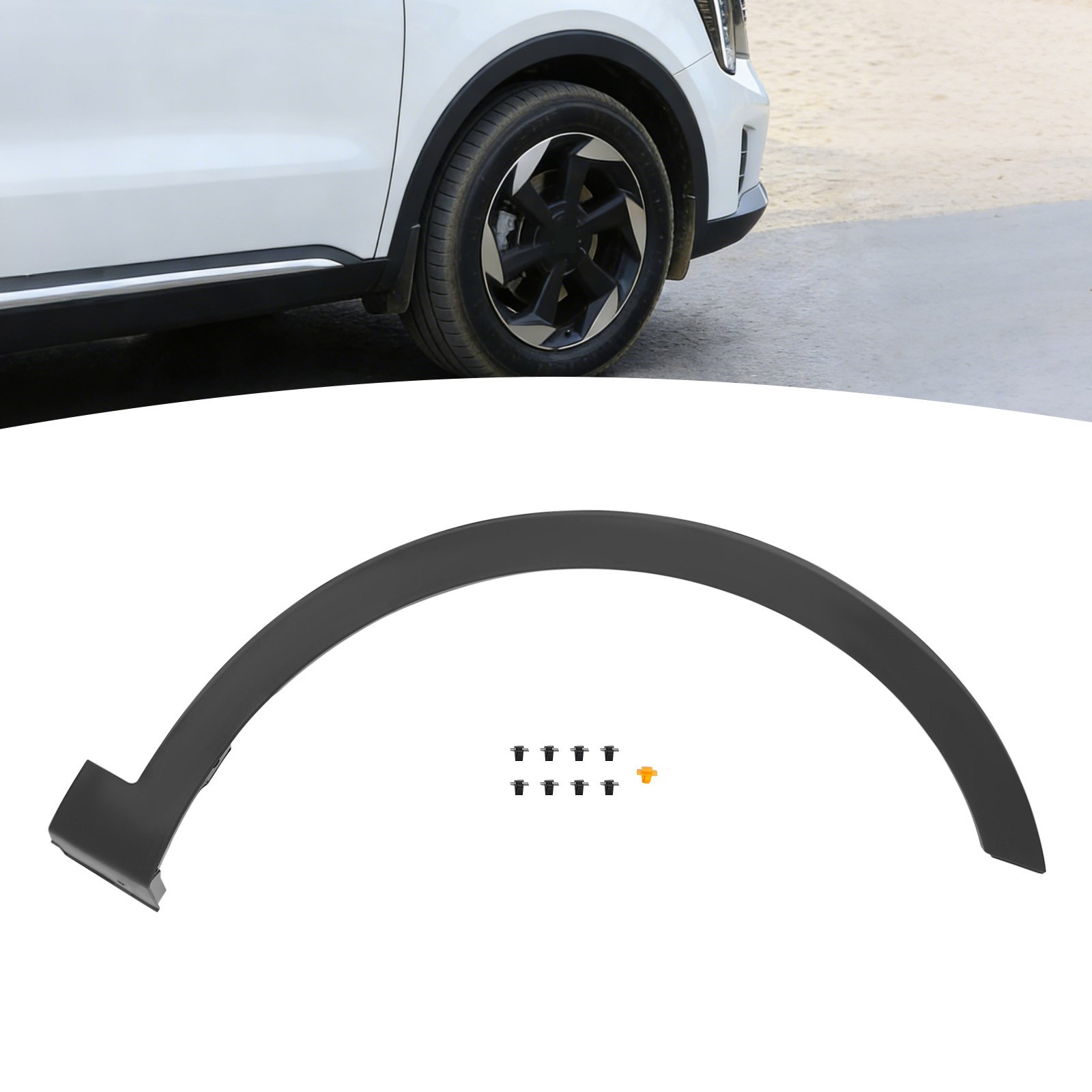For 2024-2025 Kia Sorento 2.5L AWD Front Right Wheel Arch Fender Trim Molding