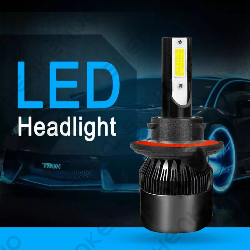 For Mercury Grand Marquis 2006-2011 4X 6000K Front LED Headlight+Fog Lamp Bulbs