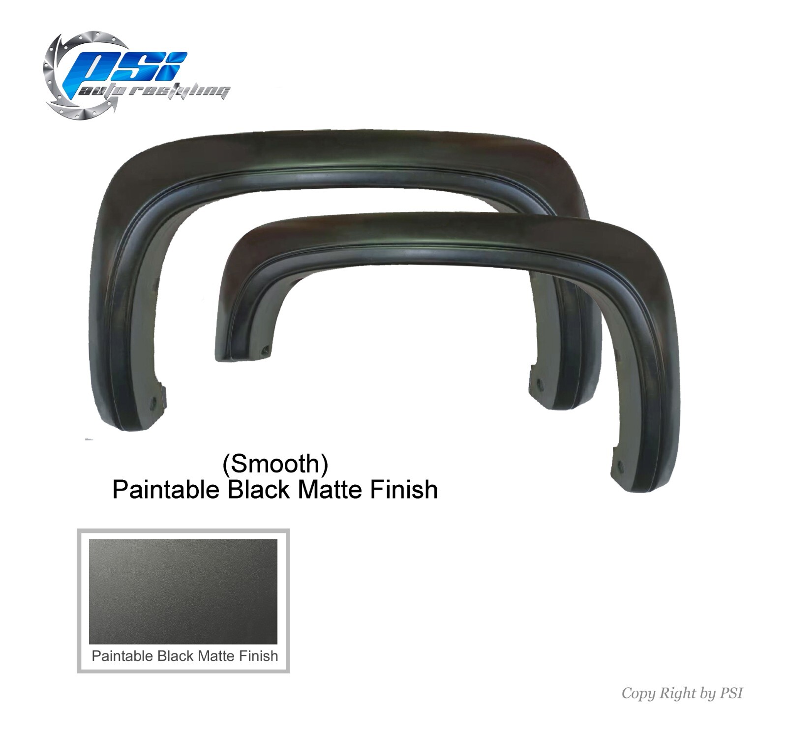Extension with Trim Fender Flares Fits Silverado 2500 HD 3500 HD 20-24 Paintable