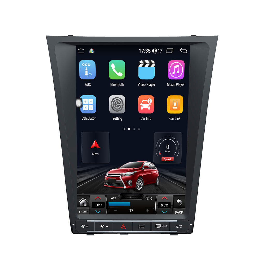 4+64G Car Stereo Radio Player GPS For Lexus GS GS300 350 400 430 460 2004-2011