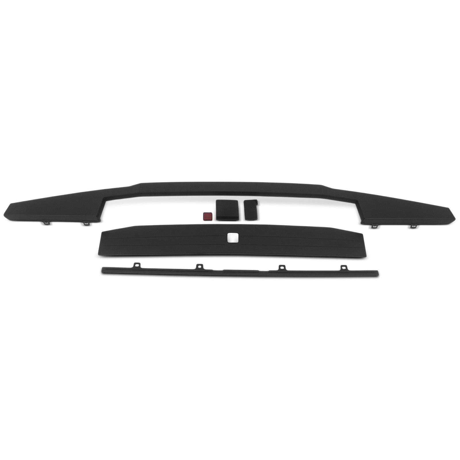 3Pcs Tailgate Cap Molding Kit for Ford F-350 F-450 F-250 Super Duty 2017-2022