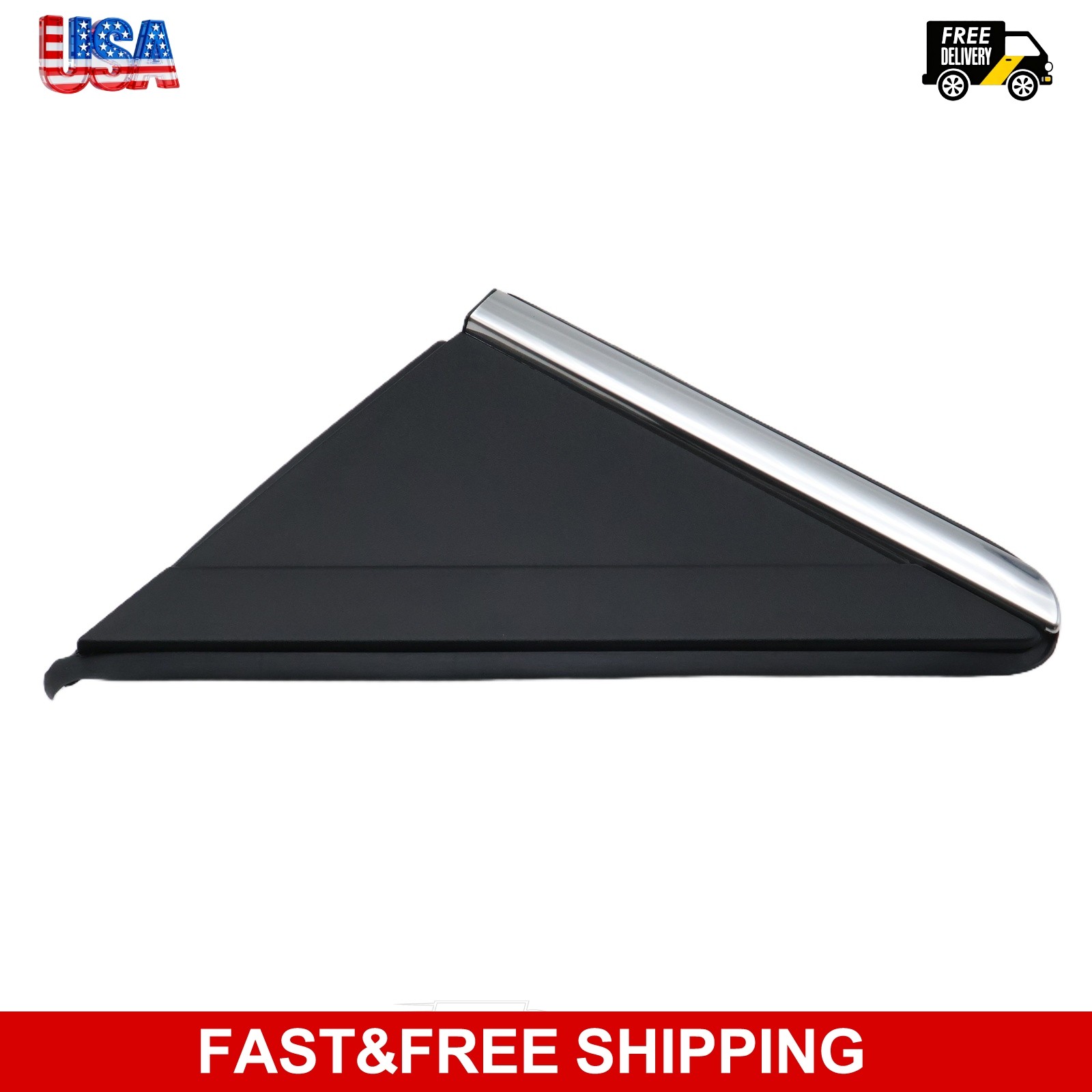 Mirror Flag Applique Driver Side Fit Dodge Caravan 2008-2019