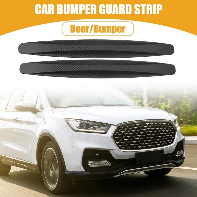 4Pcs Universal Car SUV Rear Bumper Guard Side Anti-Scratch Protector Trim Strips