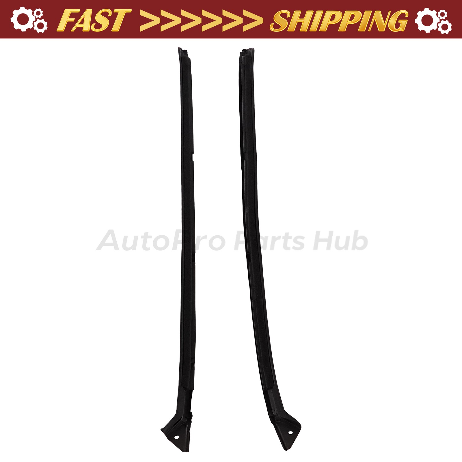 For Chrysler 300 Dodge Magnum Charger 05-10 Pair Windshield Pillar Molding US