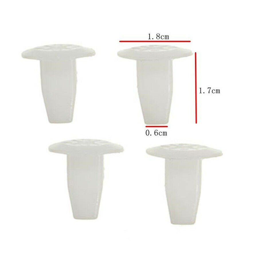 40 Pcs Plastic&Metal Car Engine Undertray Cover Clips Bottom Shield Guard Screws
