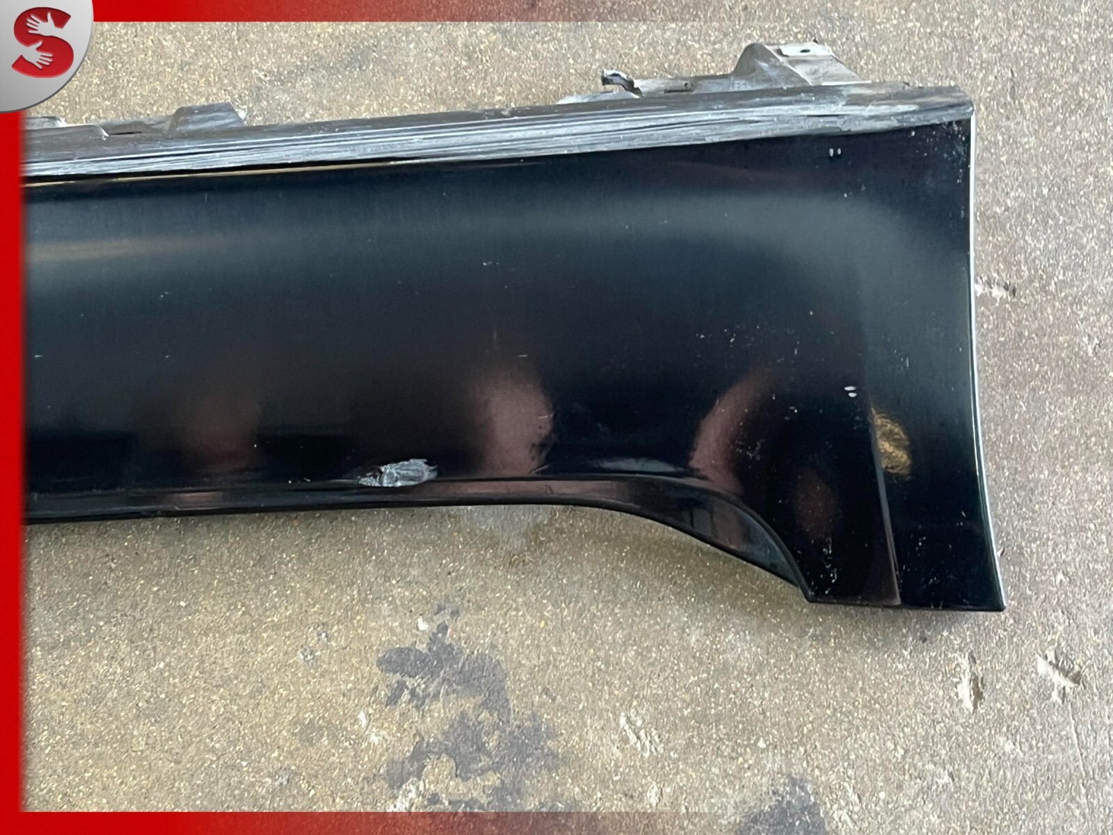 11-16 BMW F10 528I 535I 550I RIGHT SIDE SKIRT ROCKER PANEL TRIM BLACK SCHWARZ 2