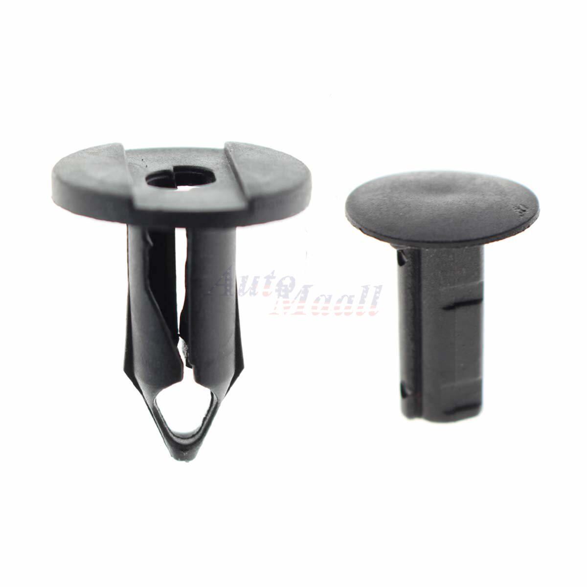 100pcs Retainer Fastener Rivets Clips for Ford N807389S 1039463 Fits 8mm Hole