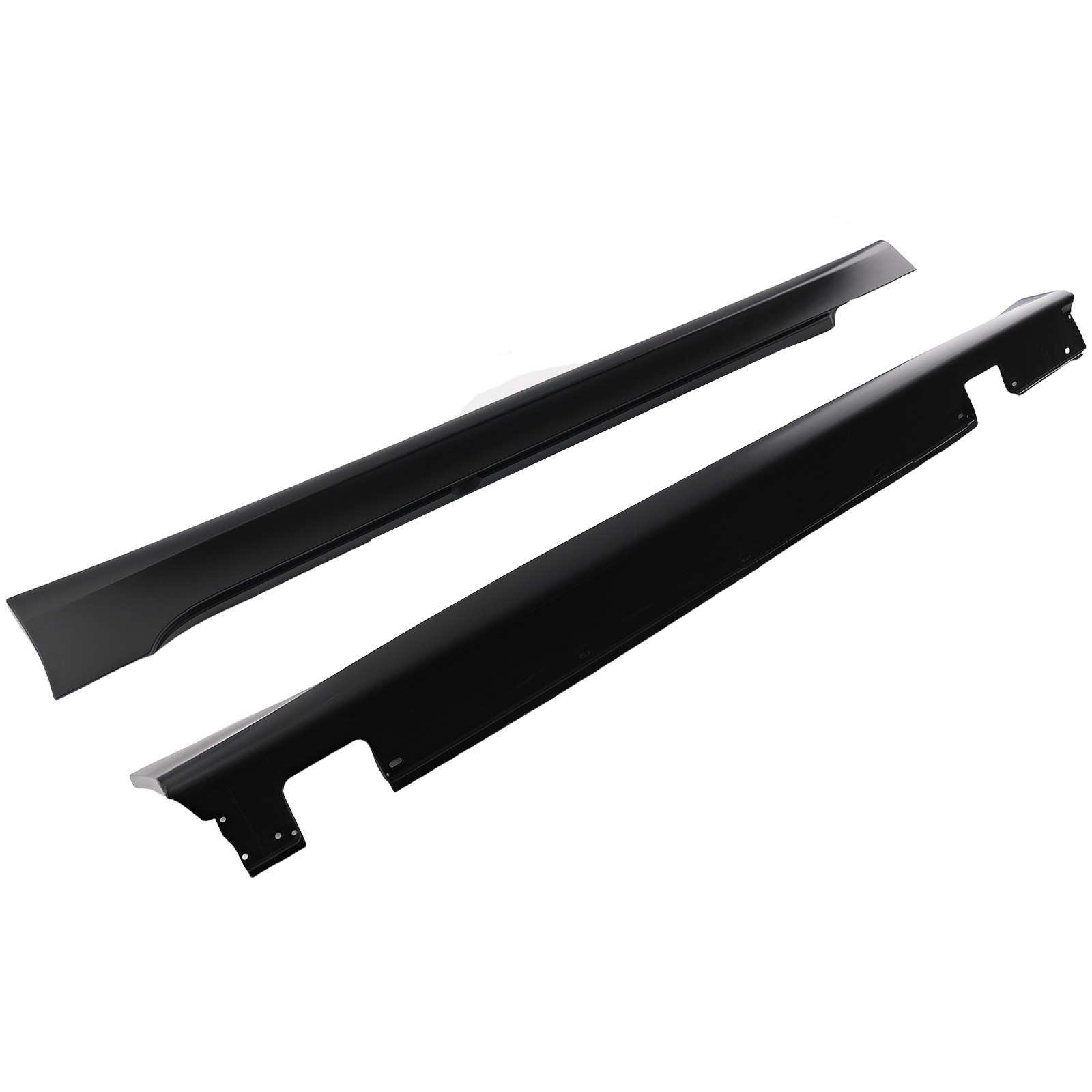 2pcs Set Side Skirt Extension for BMW E60 E61 5-Series 2004-2010 M5 Style PP