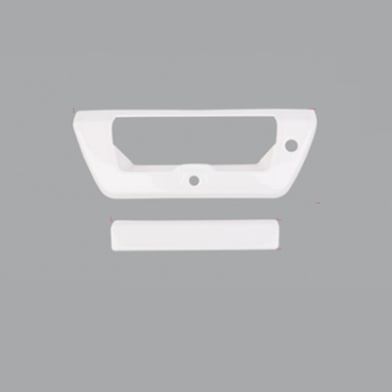Oxford White Tailgate Handle COVER Trim For 2015 2016 2017 FORD F150 F-150 Door