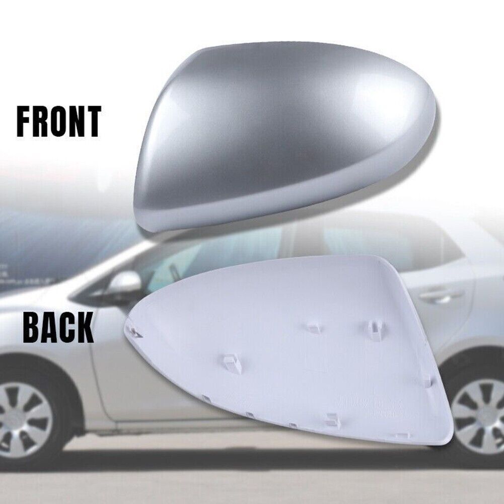 Driver Left Side Rear View Mirror Cover Cap No Signal Light For Mazda 3 2009-13