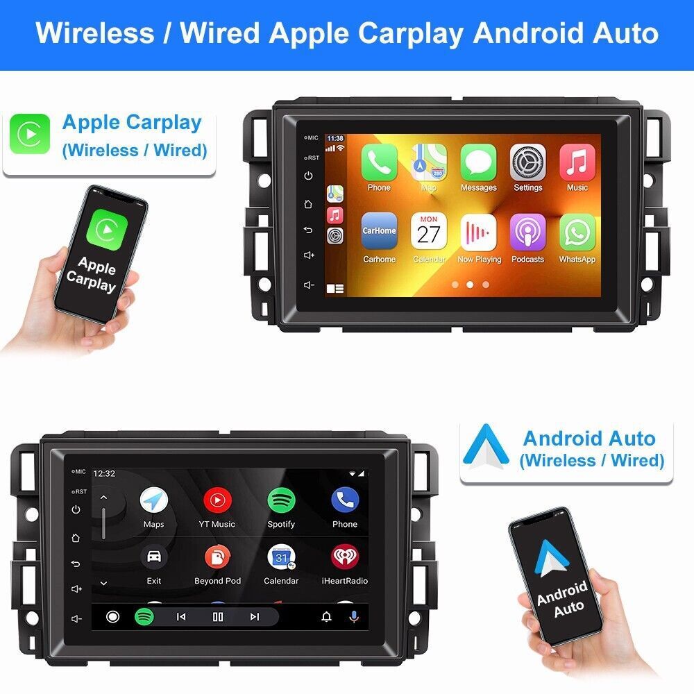 7″ Android 12 Car Stereo Radio GPS For GMC Chevrolet Chevy Yukon Sierra Acadia l