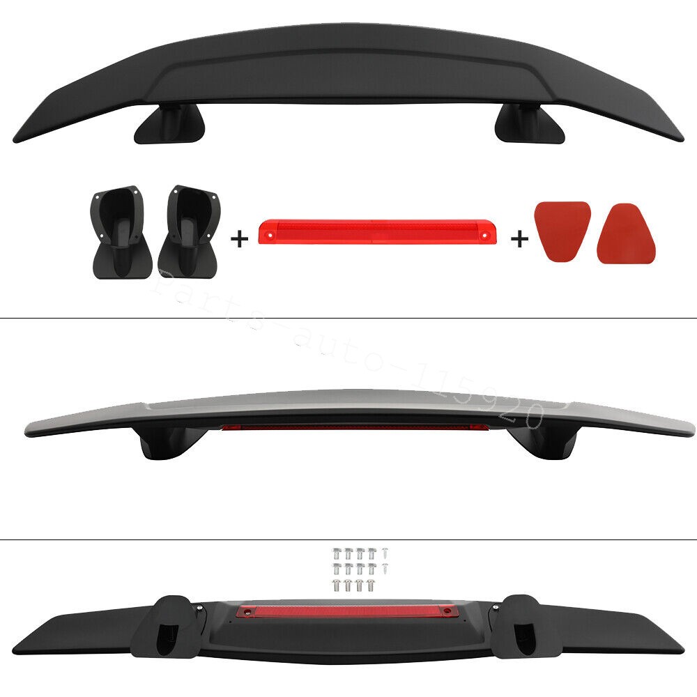 Matte Black 46″Rear Roof Window Trunk Spoiler Wing Lip For Hyundai Veloster