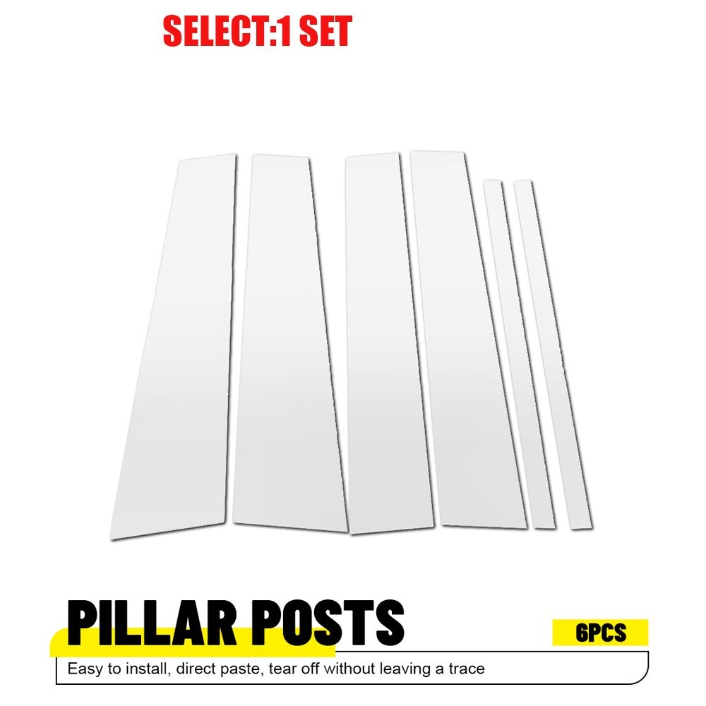 For 2004 05-15 Nissan Titan Crew Cab Pillar Posts Window Door Trim Chrome 6-60x