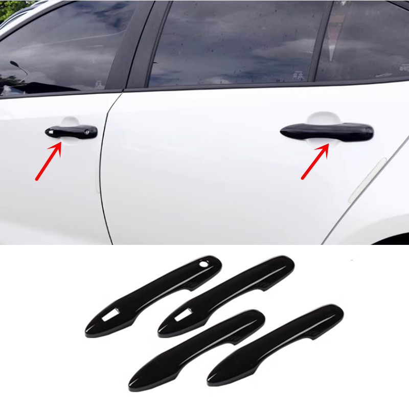 Bright black Car Side Door Handles Cover Trim For Toyota Corolla 2019-2026