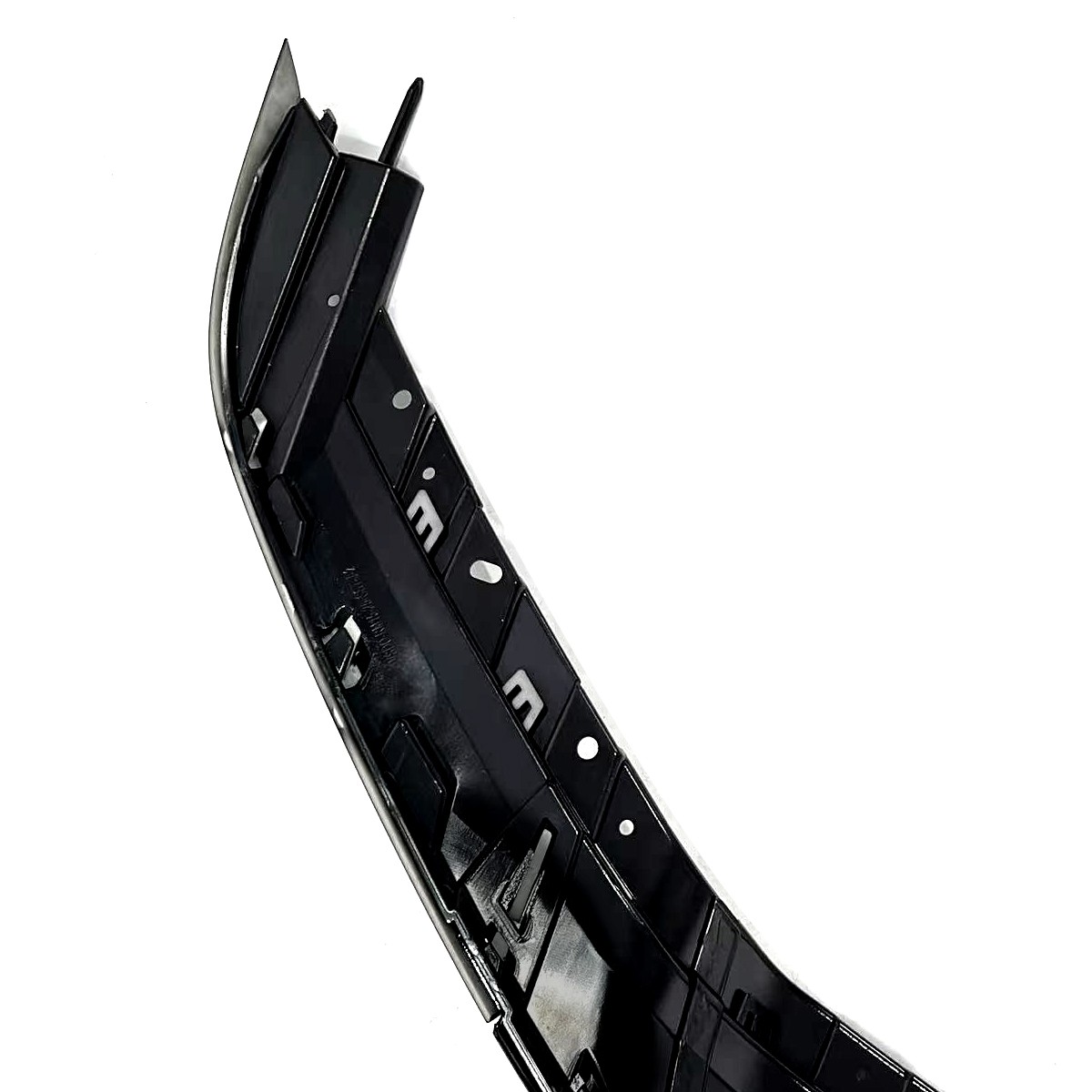 Front Bumper Upper Grille Grill Molding Trim Fits RAM 1500 2025-On Diamond Black