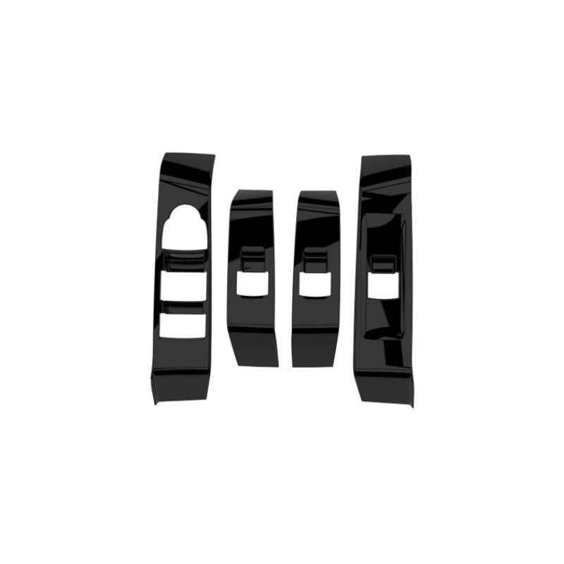 Bright black Car Window Switch Panel Cover Trim For Chevrolet Colorado 2023-2026