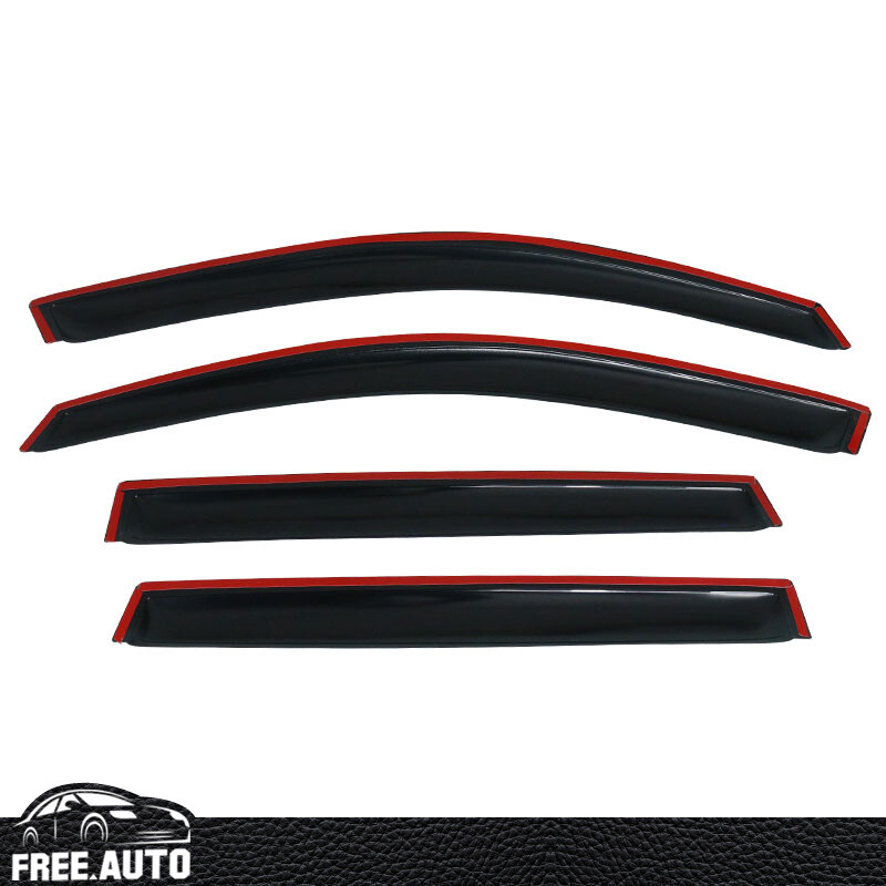 Fits 07-13 Acura MDX YD2 Acrylic Slim Style Window Visors Rain Sun Guard 4PCS