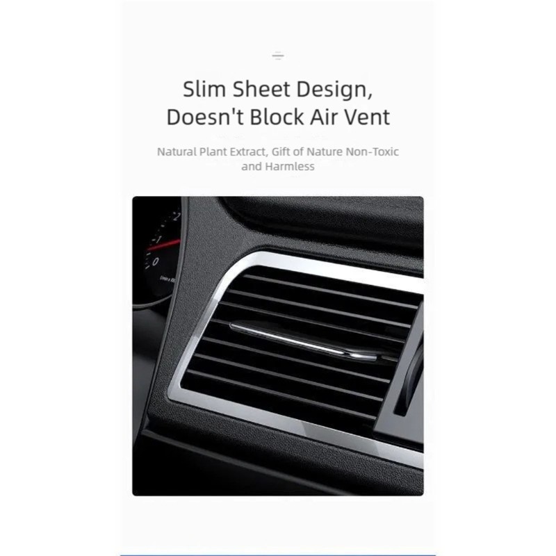 Firm Grip Clip for Car Fragrances Holder on Vehicle Air Vent Adjustment Positing