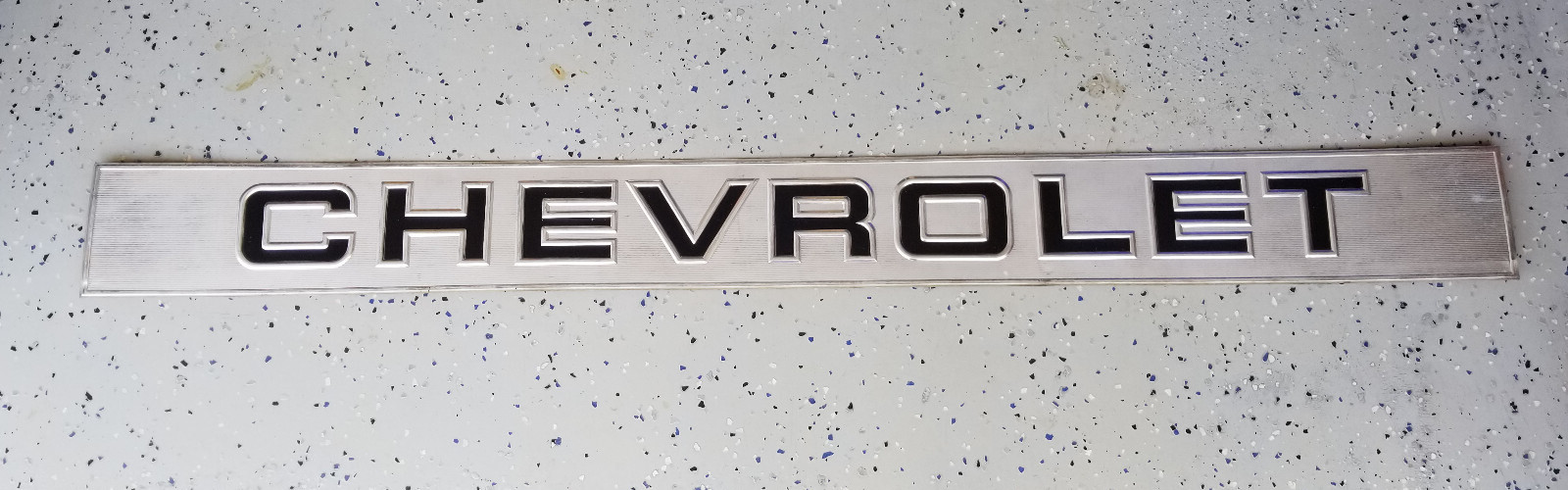 1992 chevy Chevrolet silverado 1500 tailgate trim finish aluminum panel