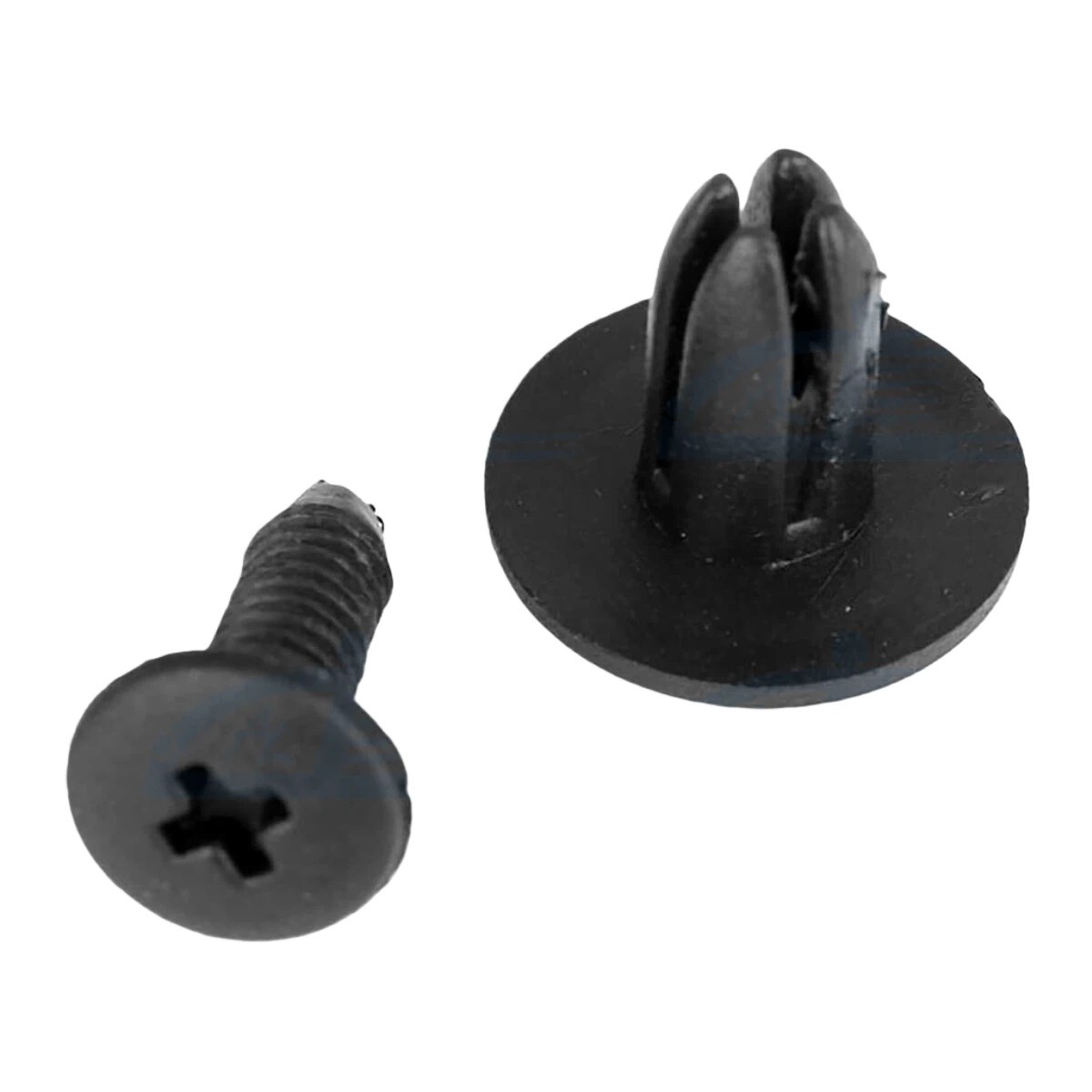6mm Push Type Fastener Clips 100PCS Car Truck Bumper Fender Trim Retainer Rivets