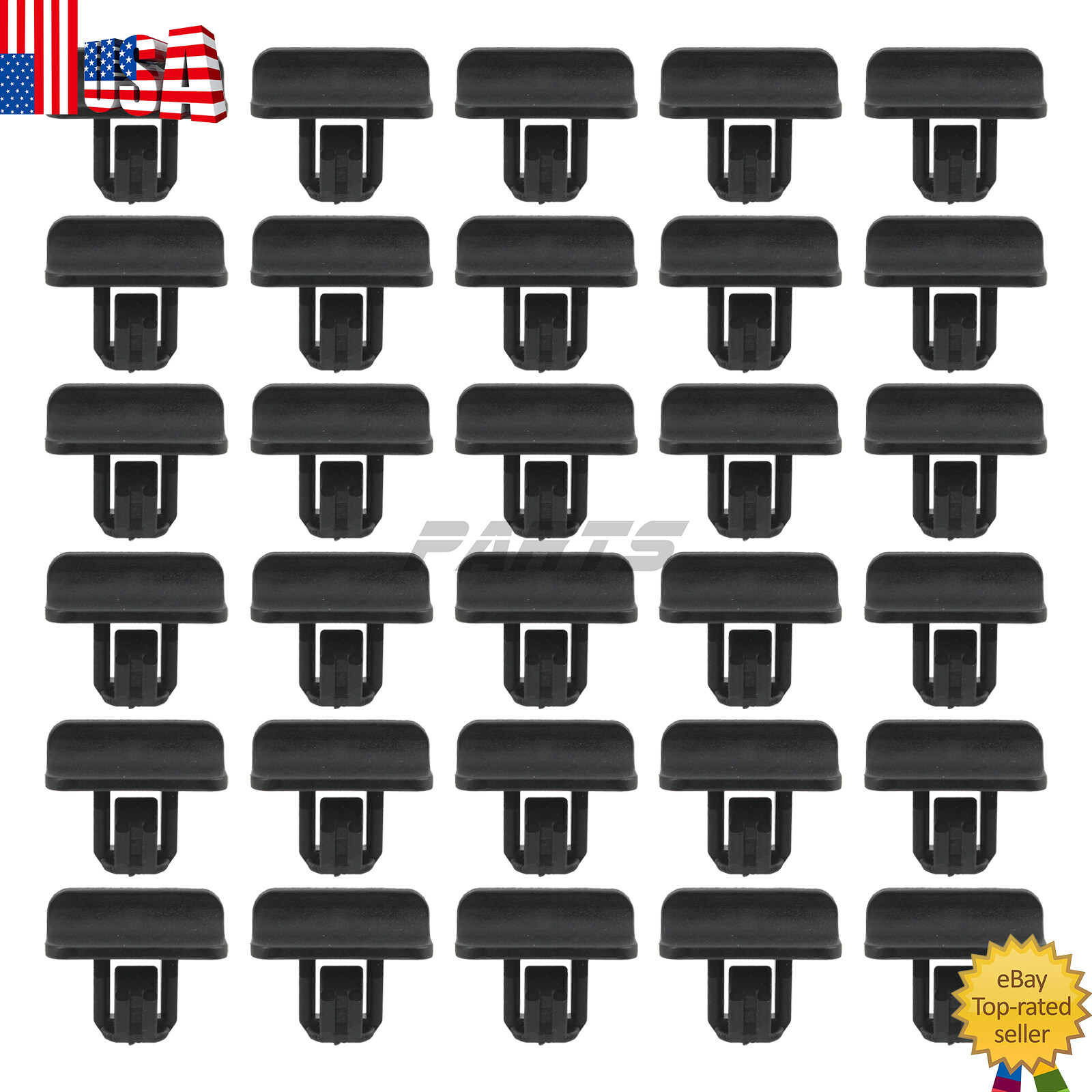 30 NEW BUMPER MOULDING CLIPS FITS 2016-2022 Chevrolet Malibu GM 11547341