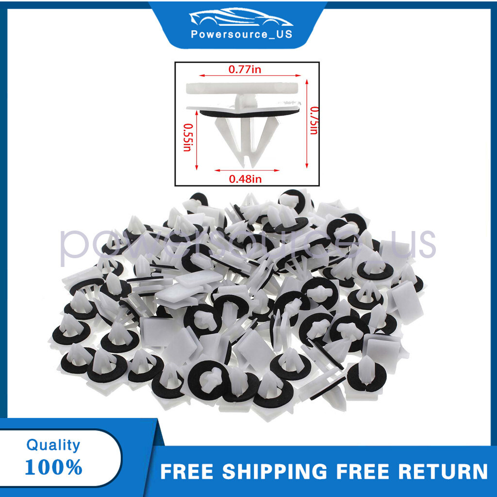 For Dodge Journey SE Sport 2009 On Cladding 100 Nylon Panel Moulding Clips
