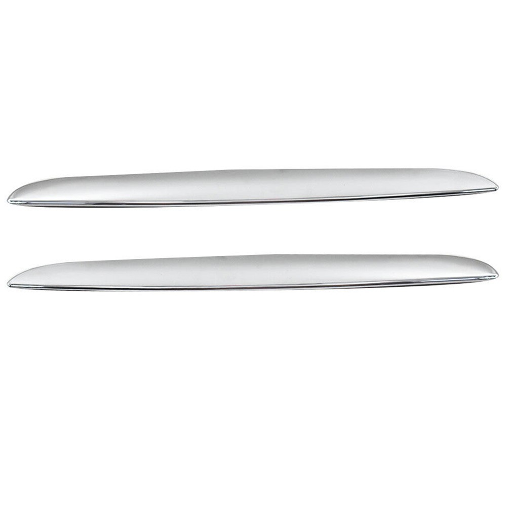 Chrome Front Hood Molding Trim Compatible with For BMW 3 Series E90/E91