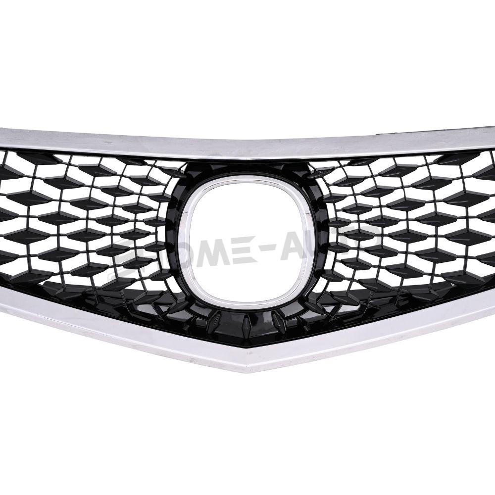 W/Chrome Trim Front Bumper Upper Grille for 2018 2019 2020 Acura TLX 71124TZ3A11