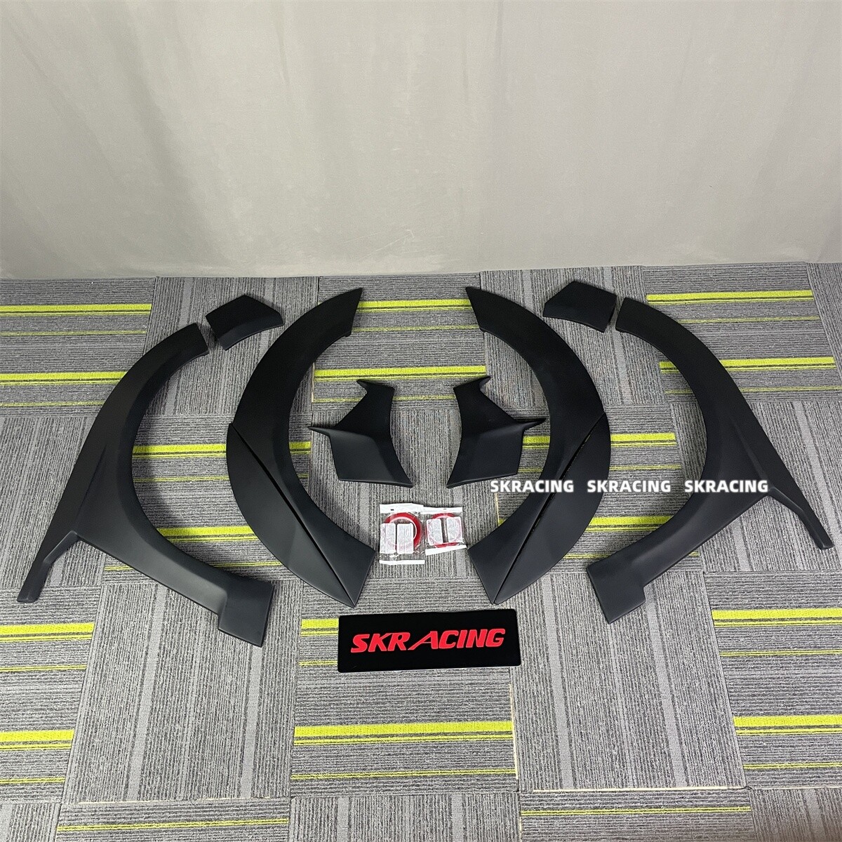 Primer Fender Flare Bodykits Wheel Arch Cover Trim 10X For Ford Fusion 2014-2018
