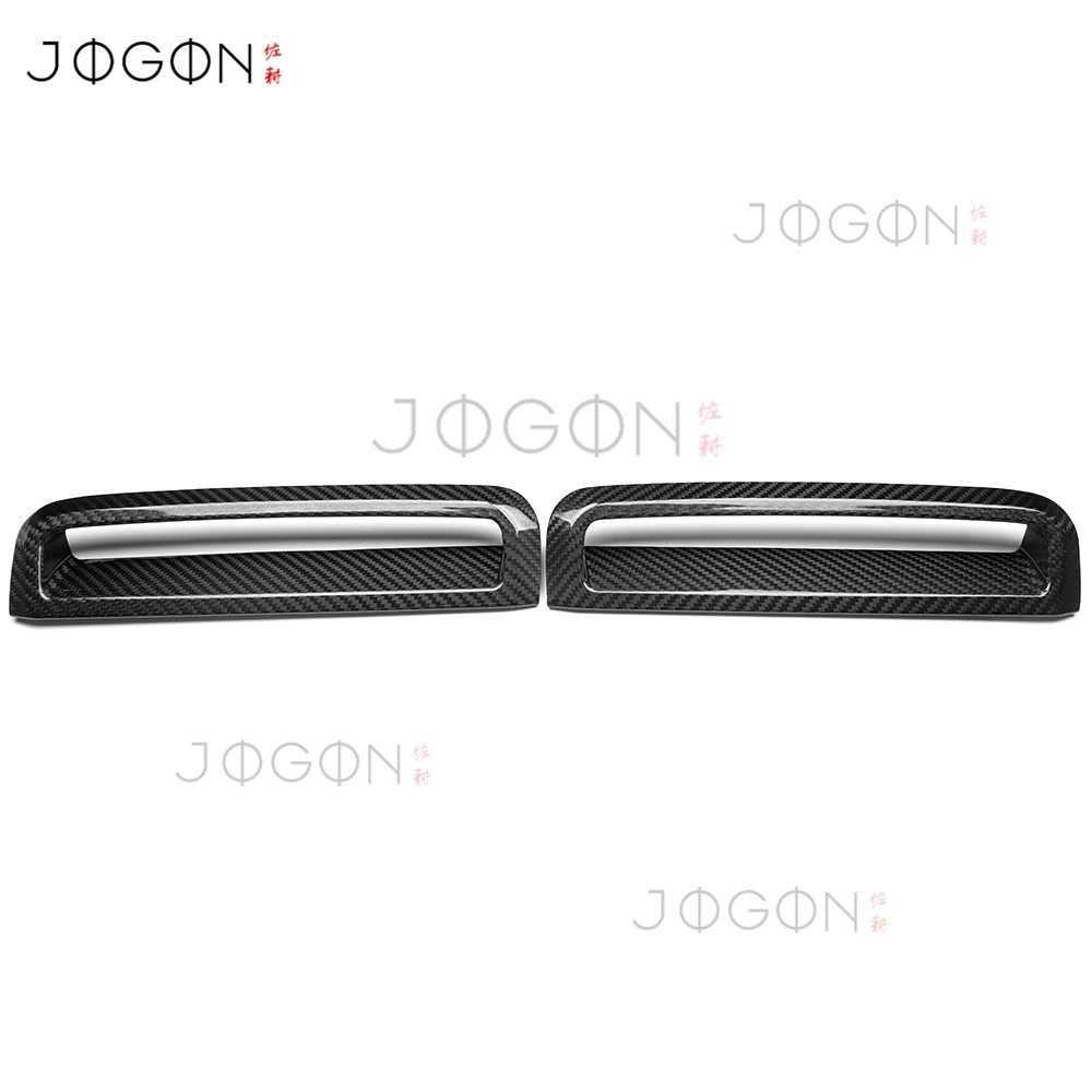 For BMW G26 i4 M440i Gran Coupe Carbon Front Fog Light Grille Side Vent Cover