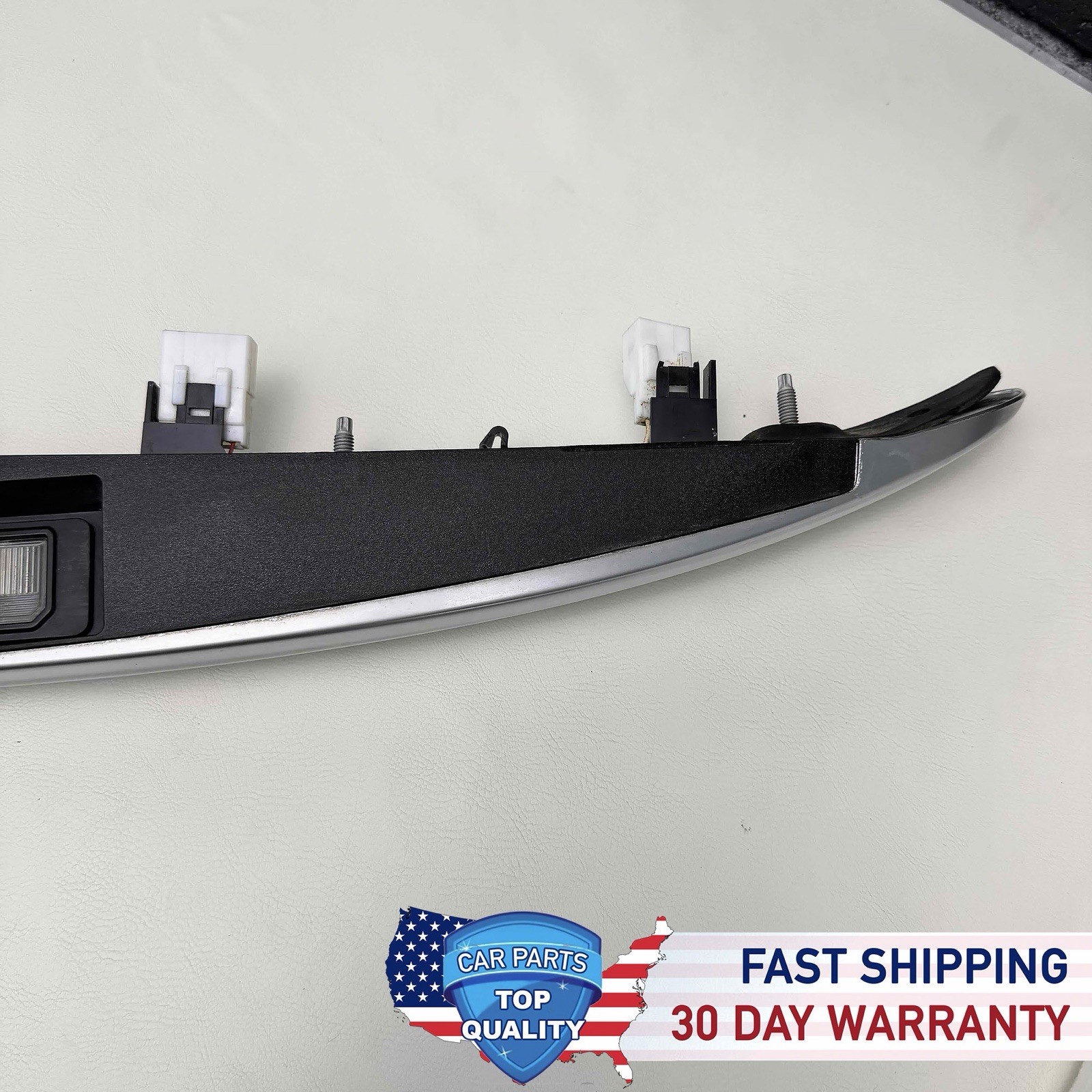 2016-2018 Fiat 500x Rear Trunk Satin Chrome Lid Molding w/ Camera OEM 6QZ04U00AA
