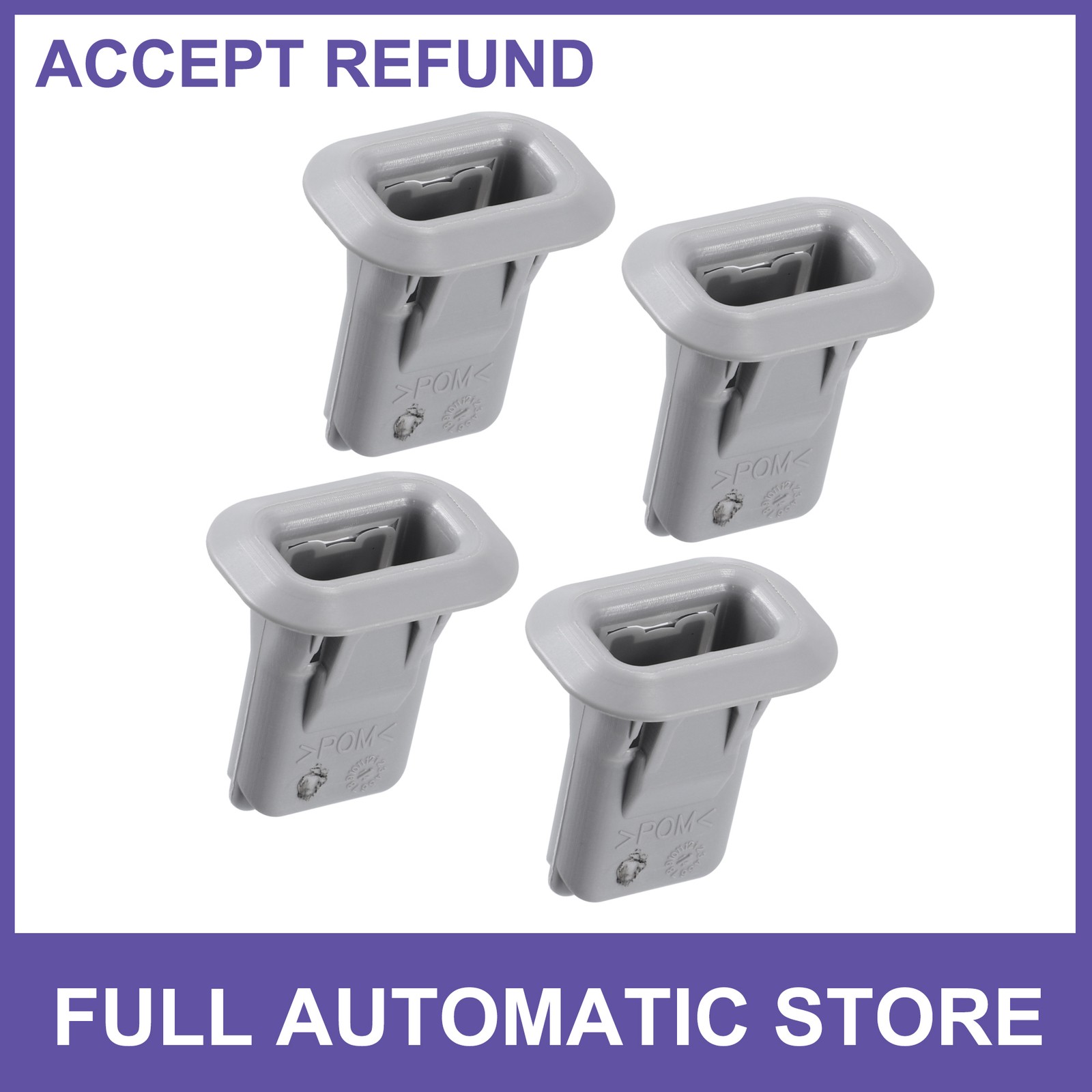 4Pack Rear Seat Cushion Pad Clips Set Fit for Mercedes-Benz CLA250 14-21