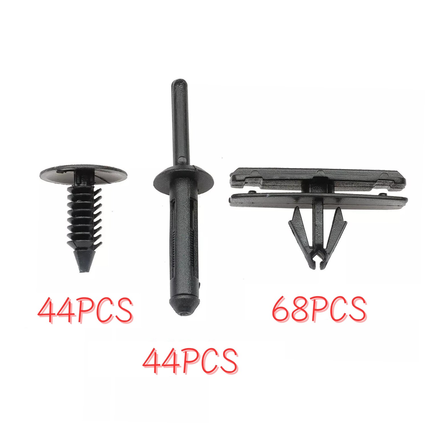 156PCS Full Fender Flare Hardware Clip Mounting Kit for Jeep Wrangler 2.0L 3.6L