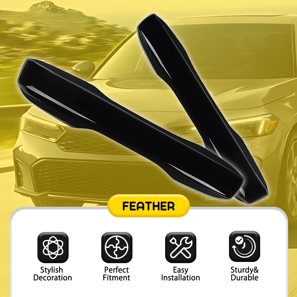 for 11th Gen Honda Civic 2022-2025 Door Handle Cover Exterior Handle 4-20X