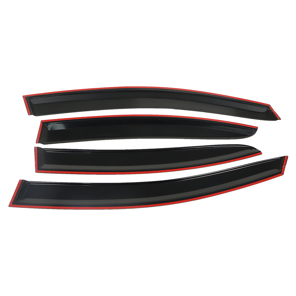 Window Visors Deflector Guard Acrylic Visor Guard Fit For 2015-19 Subaru WRX STI