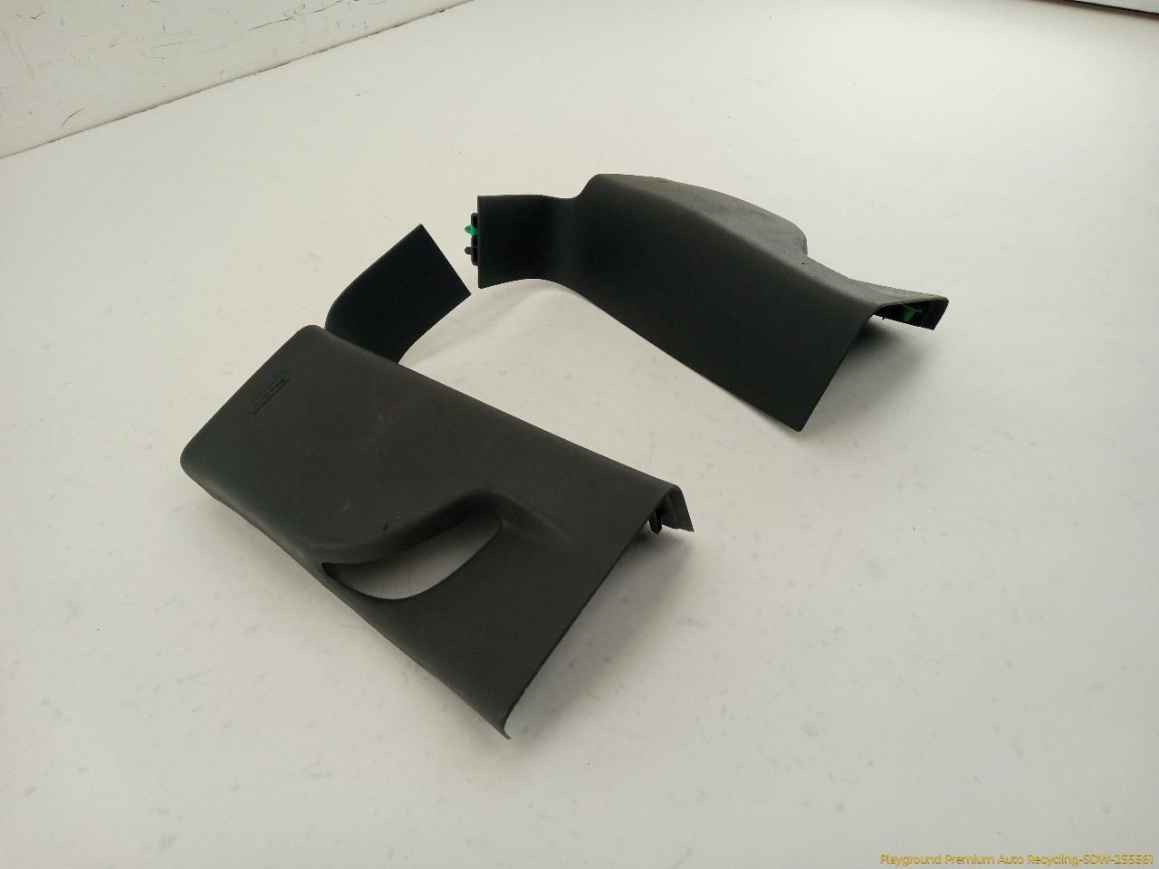 Fiat 500 Pair Of Left & Right Upper B Pillar Trim Panel Gray Fits 2012-2017 12