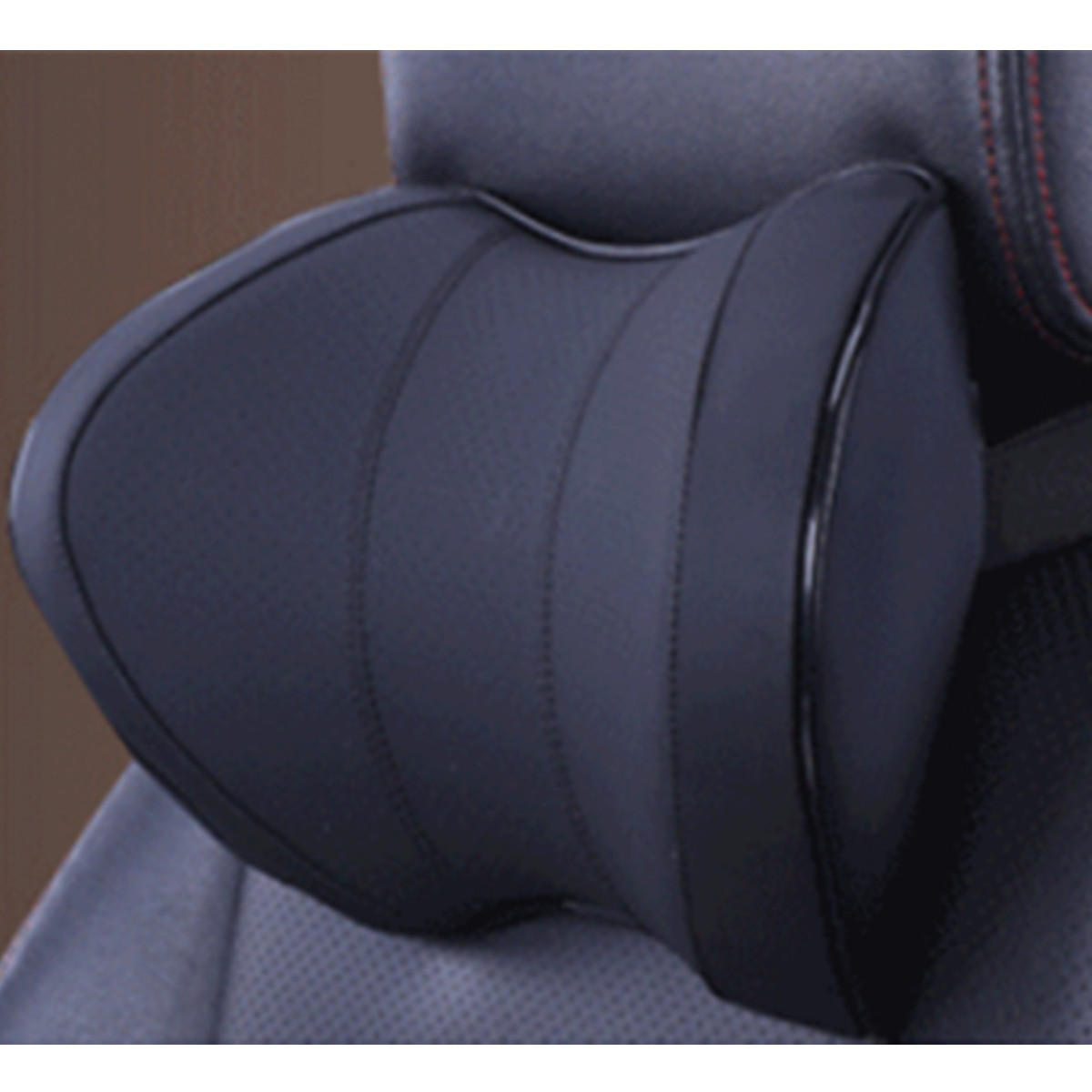 PU Leather Car Seat Head Neck Rest Pillow Headrest Cushion Interior Accessories