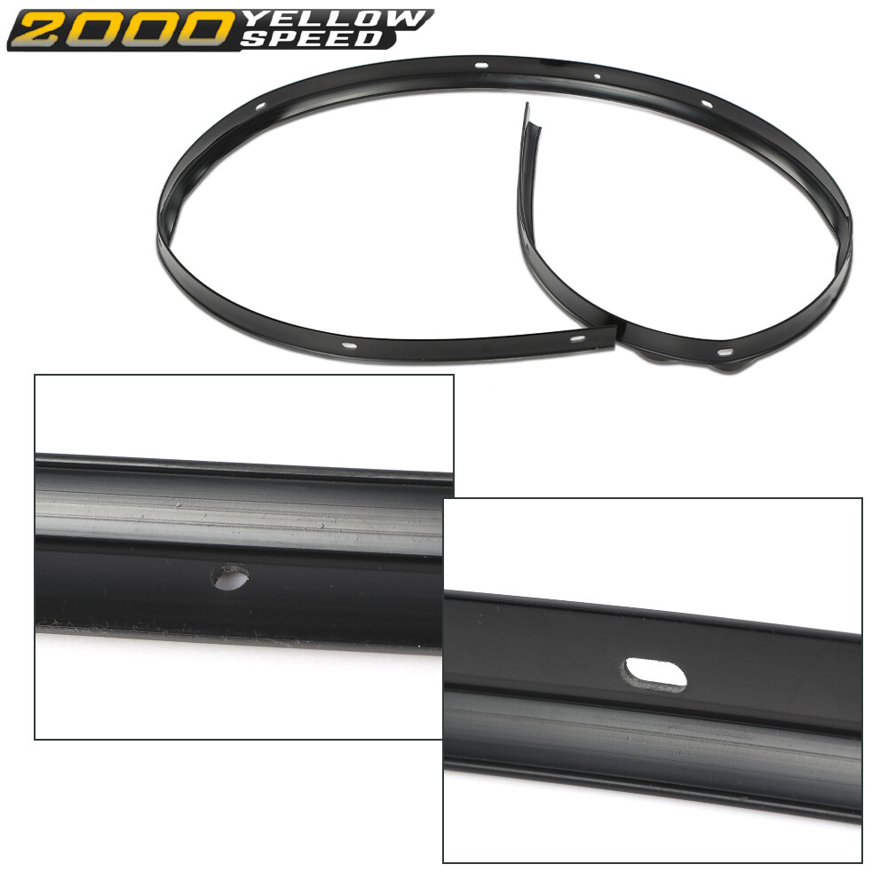 Front Hood Bumper Weatherstrip Seal & Rivets Fit For Dodge Challenger 2008-2022